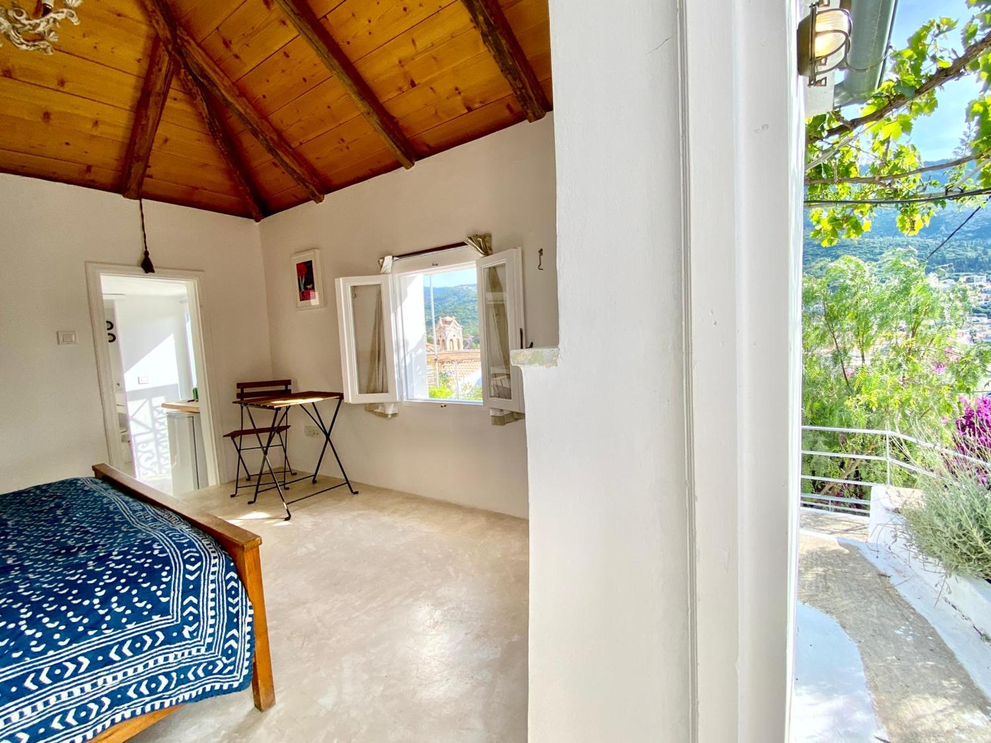 Stylish Vathy Studio With Sea View מראה חיצוני תמונה